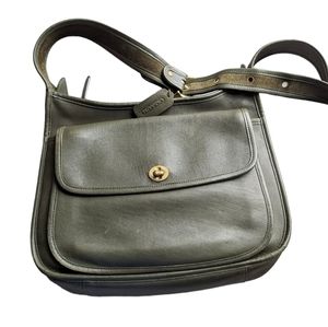 😱✨ Rare Vintage Coach Taft crossbody, 9980, Loden! ✨